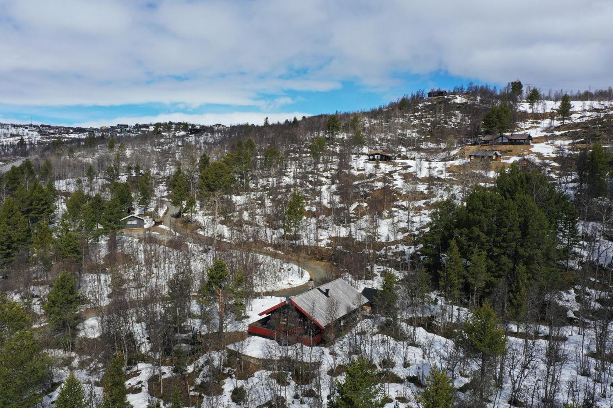 Koselig Hytte Med Usjenert Og Solrik Beliggenhet Geilo Εξωτερικό φωτογραφία